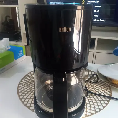 Braun coffee machine