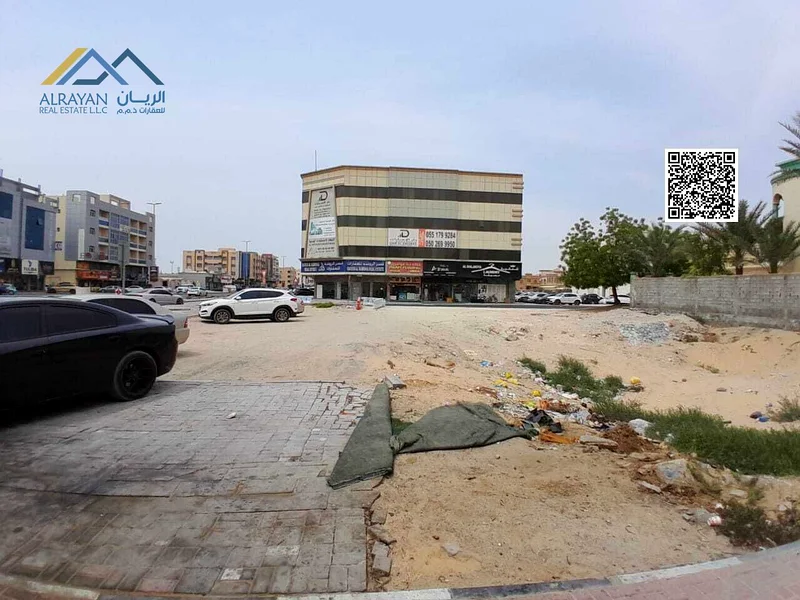 Commercial land, corner of two streets, directly on Sheikh Ammar Street, area 9,700 square feet63197613401091114