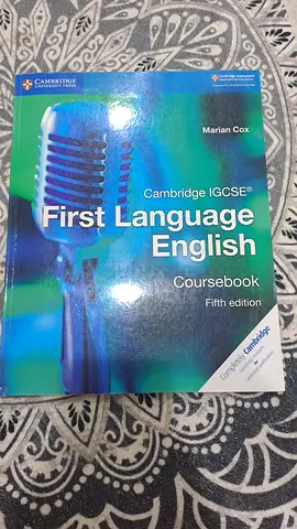 iGCSE first language english