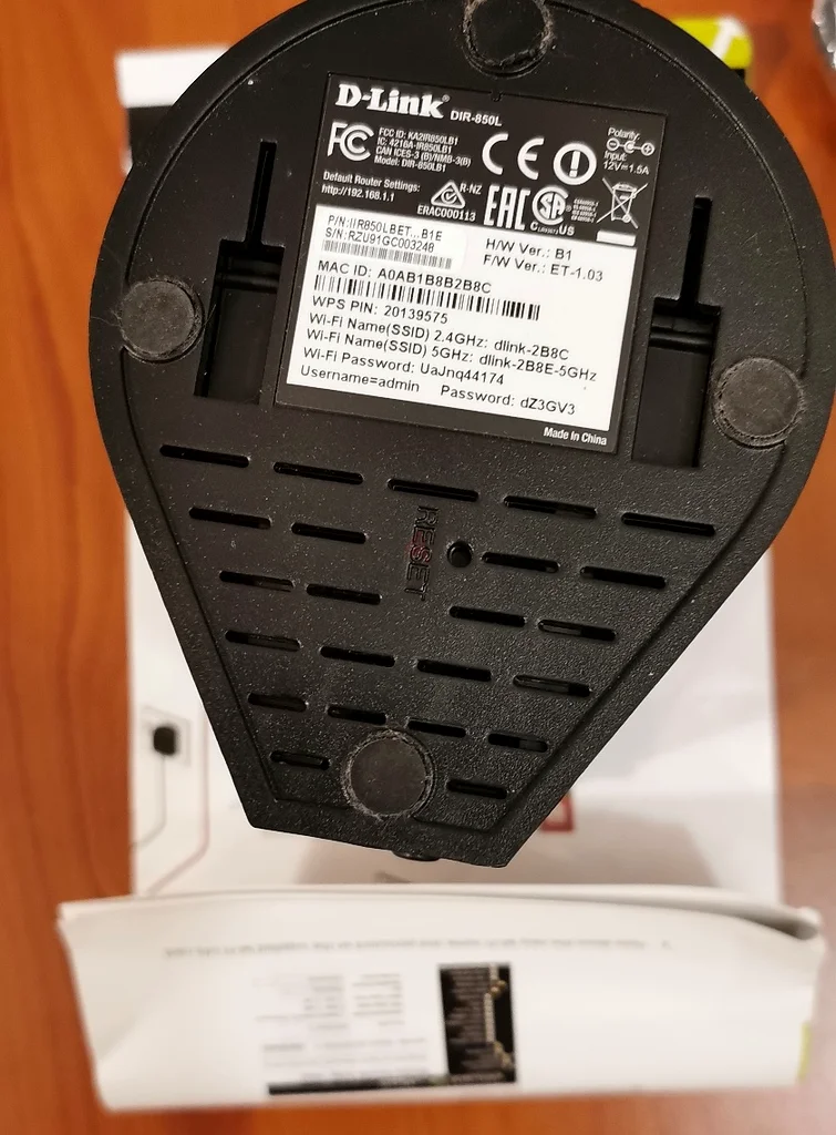 D-Link Wireless AC1200 Router and Access Point DIR-850L63168984810498112