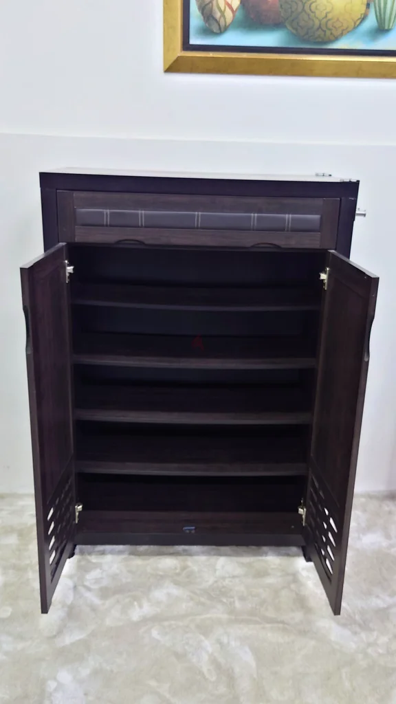 Two Door Shoe Cabinet with drawer62863826200193112