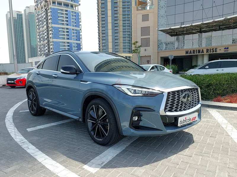 2065 درهم/شهريًا | إنفينيتي QX55 إسنشال 2023 | مواصفات دول مجلس التعاون الخليجي | رقم المرجع#336292632238153158411122