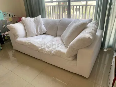 The loom collection two seater sofa cloud like a brand new