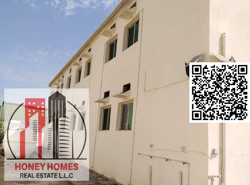 متوفر مجمع سكني للعمال مع كهرباء ومياه ووحدة تكييف جديدة من نوع سبليت للإيجار في منطقة جرف الصناعية 2، عجمان63261241118081114