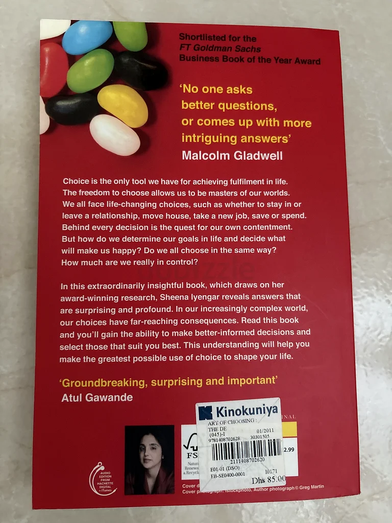 The Art of Choosing by Sheena Iyengar63193105834883111