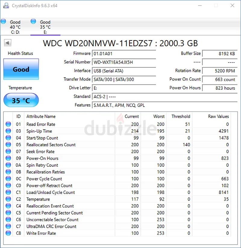 قرص صلب خارجي WD Elements سعة 2 تيرابايت63257117123842111