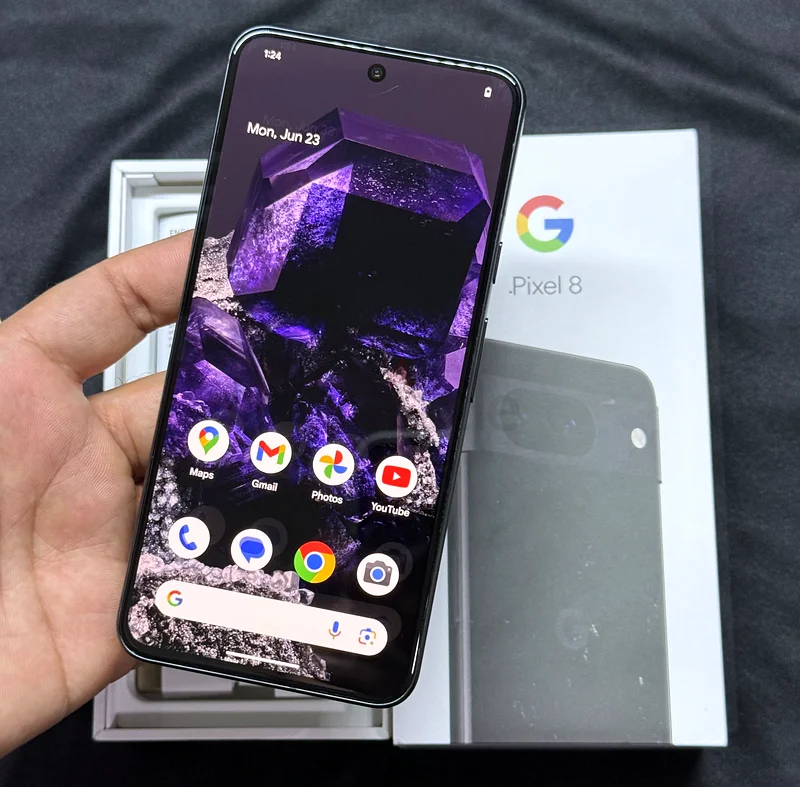 GOOGLE PIXEL 8 128GB STORAGE BLACK COLOR62864711345281113
