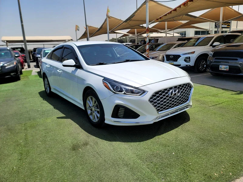** 2018 ** Hyundai Sonata  ** | SE | ** Mid Option ** | Pearl White  Color  ** |63170388632834113