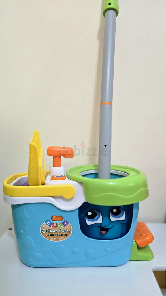 Leapfrog - Clean Sweep Mop  Basket For Kids Activity63206876496129114