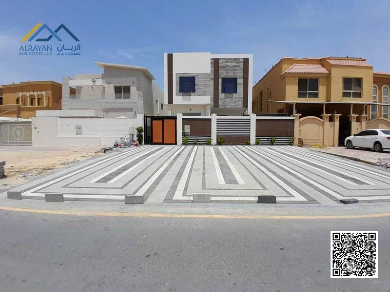 A luxurious villa with personal finishing in a vital and quiet location in the Al-Muwaihat 1 area. The villa is located behind Nesto Hypermarket63868520020483111