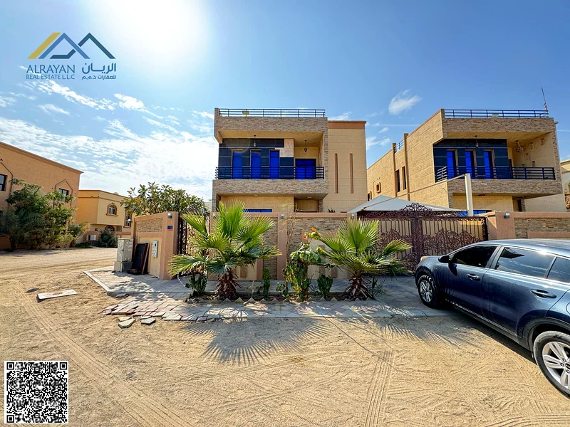 🏡 Luxury villa for sale in Al Rawda 2 - Corner | Area 4,300 square feet | 5 master bedrooms | Large courtyard | Ready to move in.63878604985347113