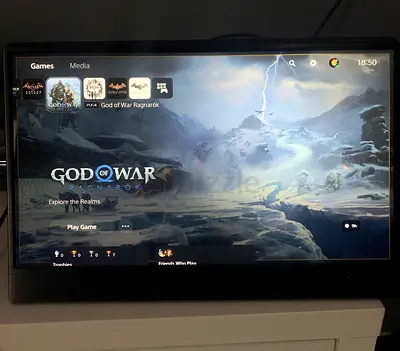 wowatt PS4/PS5/XBOX/SWITCH Gaming Portable Monitor