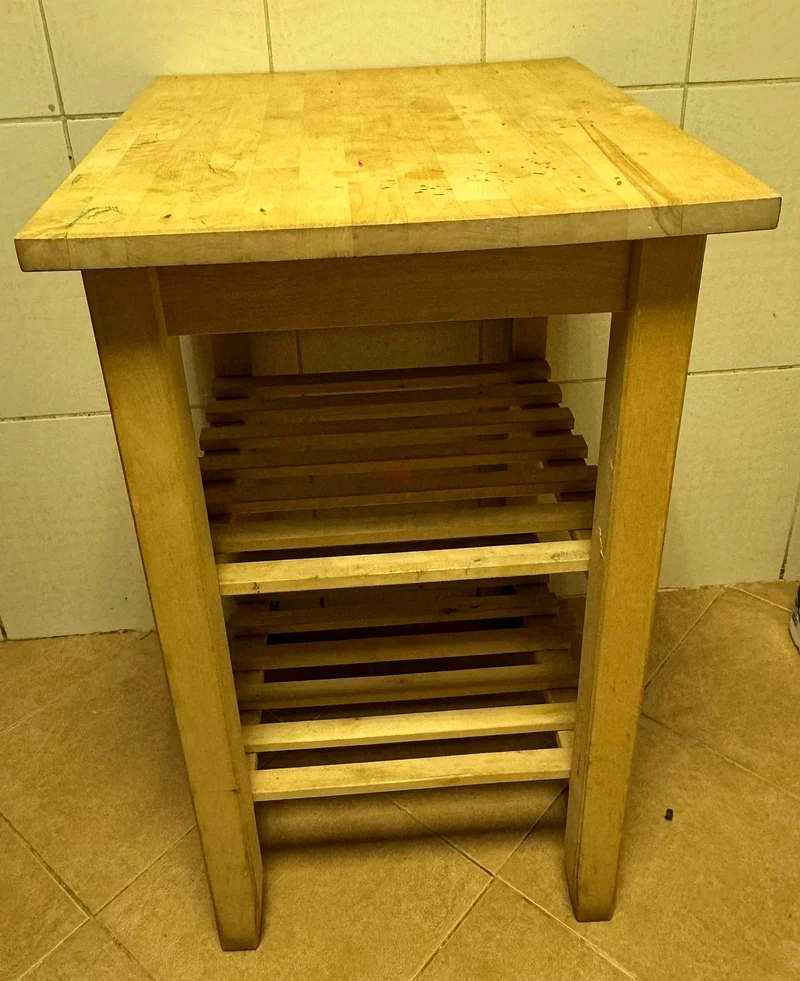 IKEA wooden kitchen cart63220326624385112