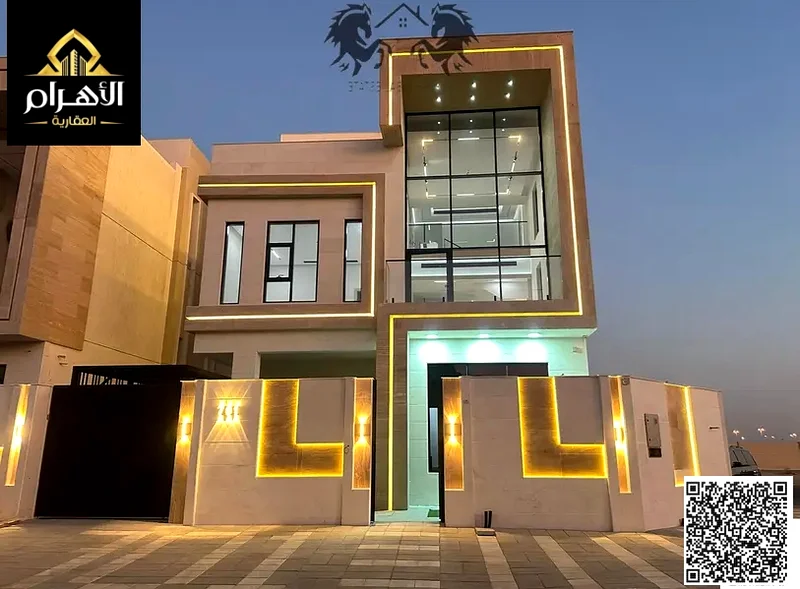 Distinctive Villa in Al Bahia | With pool and sitting | Superdeluxe finishing.63882010242050111