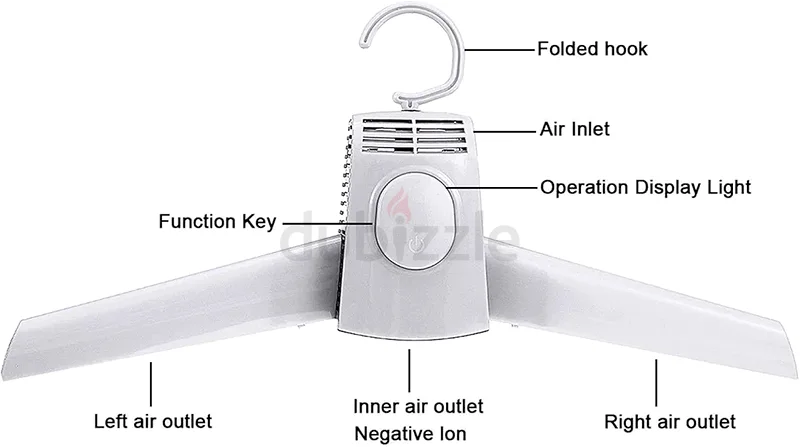 Portable Electric Clothes Dryer Shoes Clothe Rack hangers foldable Travel Available Clothing Shoes H63220329140354113
