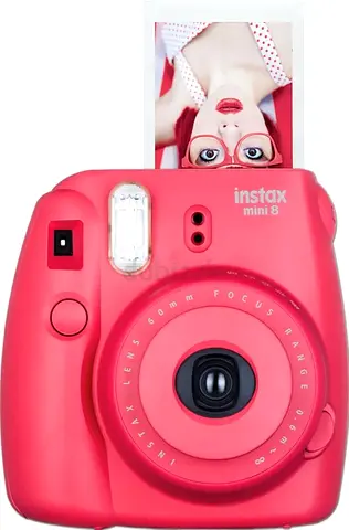 Fujifilm Instax Mini 8 Instant Film Camera (Raspberry)