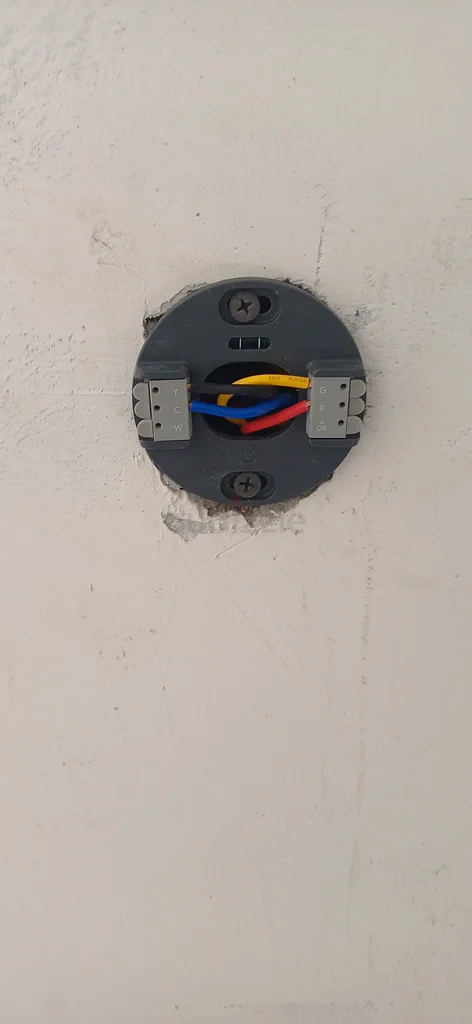 تركيب جهاز التحكم في درجة الحرارة Google Nest63220334378883111