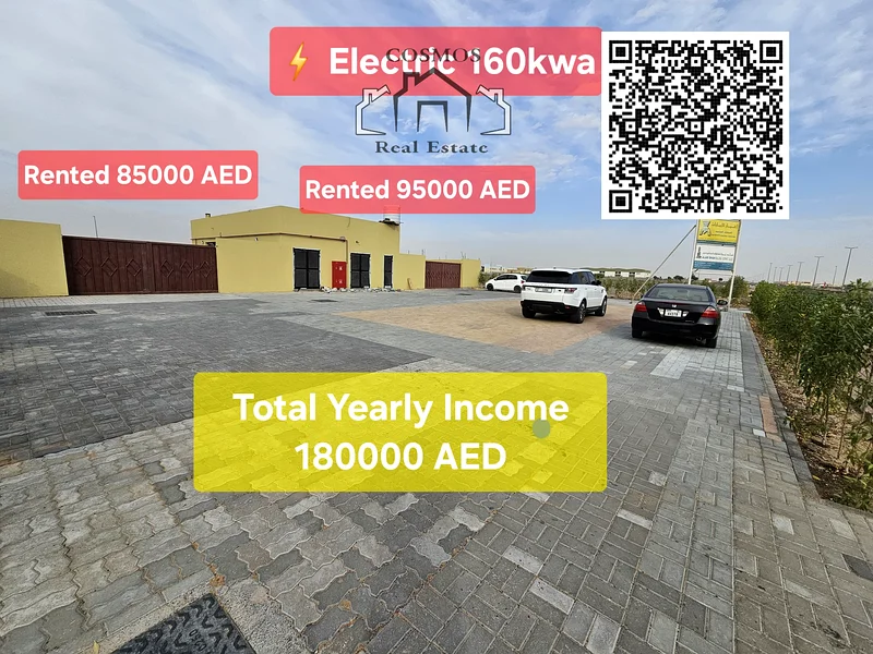 🔥 فرصة استثمار ذهبية – أرض تجارية مجانية للبيع في ساحة الصناعية، الشارقة 🔥63195062758145113