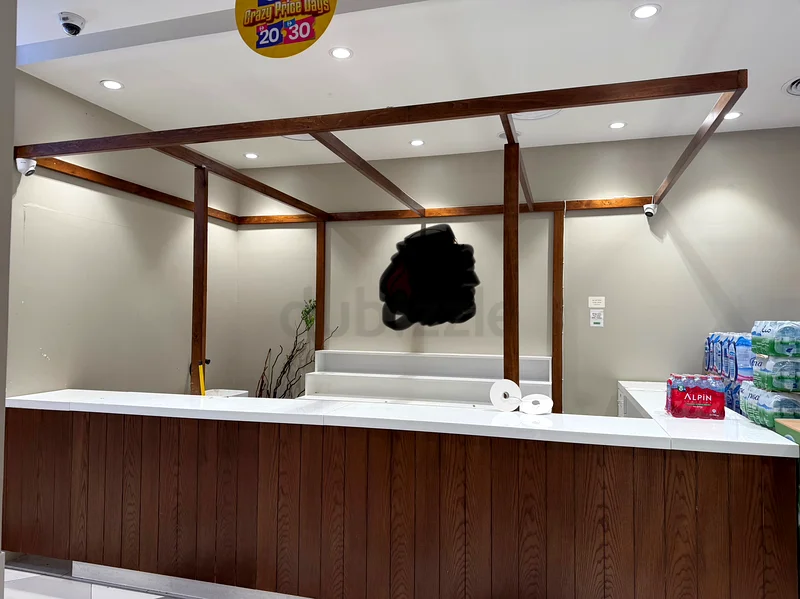 Stylish Wooden counter with marble top for flower table for Sale63259707924865111
