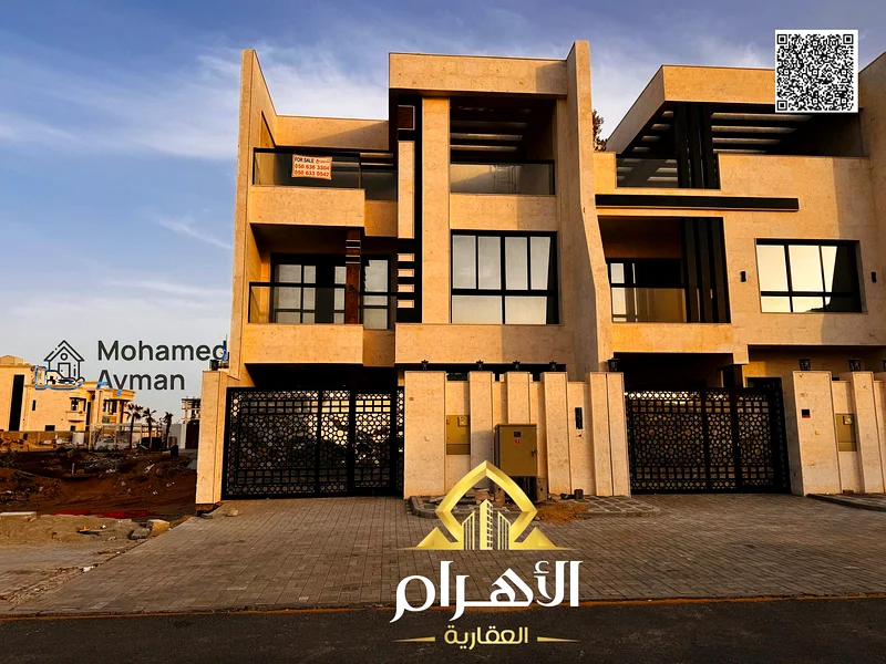 Seize the opportunity and get a ground floor villa with a first floor and a roof containing 4 master bedrooms with closets with electricity and water63253955031043111
