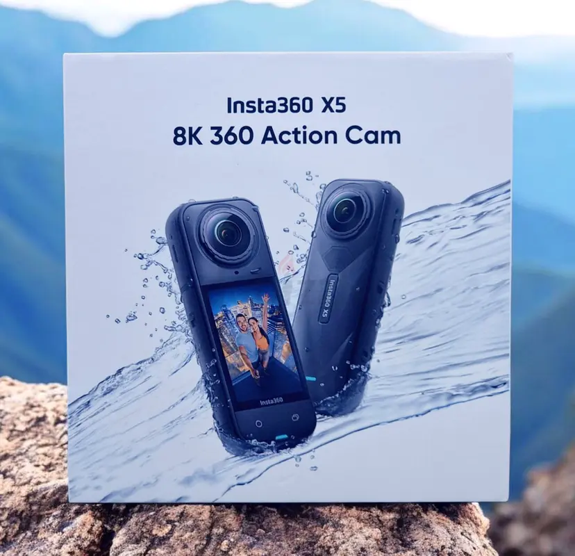Insta360 X5: 8K 360° Action Camera | FlowState Stabilization | AI-Powered Editing  Modular Design