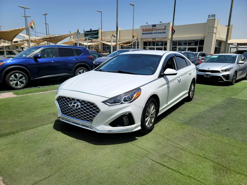 ** 2018 ** Hyundai Sonata  ** | SE | ** Mid Option ** | Pearl White  Color  ** |63170388632834112