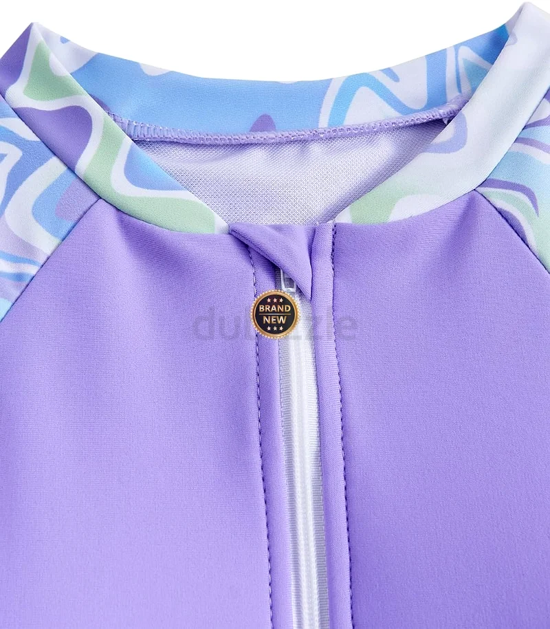 2211 - Girls' Swimwear with Shorts, Swimming Shorts for Girls, Swim Costume for Girls Aged 8-12 Years63172675507713113