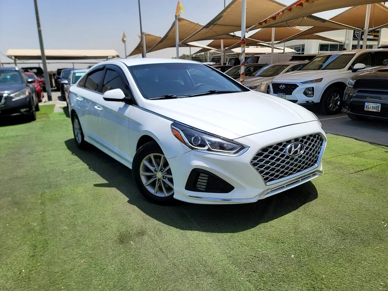 ** 2018 ** Hyundai Sonata  ** | SE | ** Mid Option ** | Pearl White  Color  ** |63170388632834111