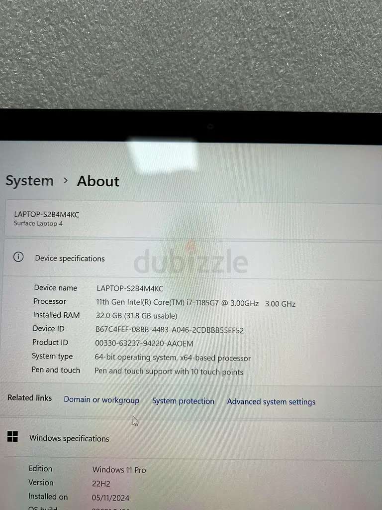 Sleek Microsoft Surface Laptop 4 - Perfect Condition!63257635889411112