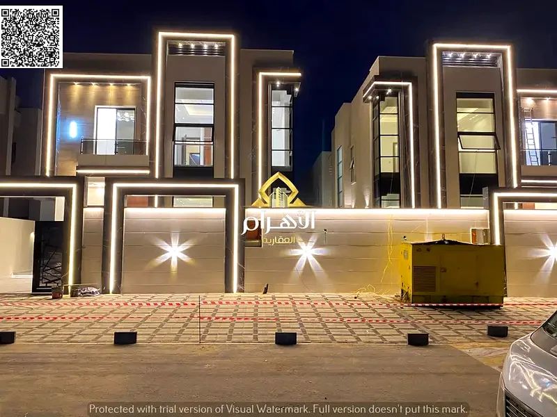 A villa with a price including registration and ownership fees, ready for occupancy in the most upscale areas of Ajman and close to all services63906248651137111