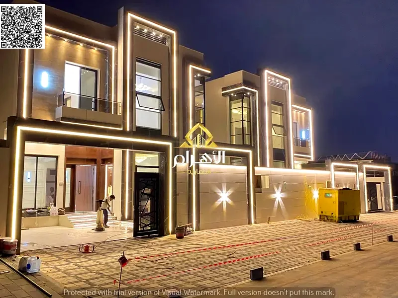A villa with a price including registration and ownership fees, ready for occupancy in the most upscale areas of Ajman and close to all services63906248651137110