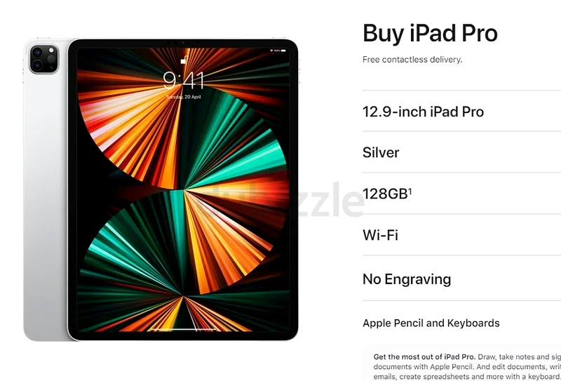 Ipad pro 12.9 5th generation - bought on Feb 22
Model no A2378 .MINT Condition, Hardly ever used.632148973506591126