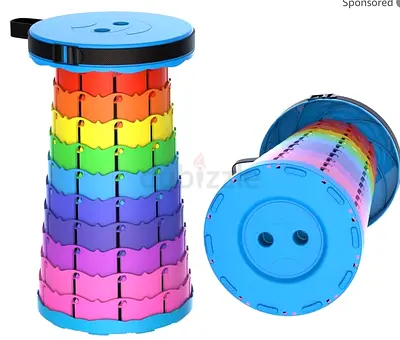 Amping stool. Bestswitches Multifunctional Telescopic Stool Polypropylene Lightweight and Portable