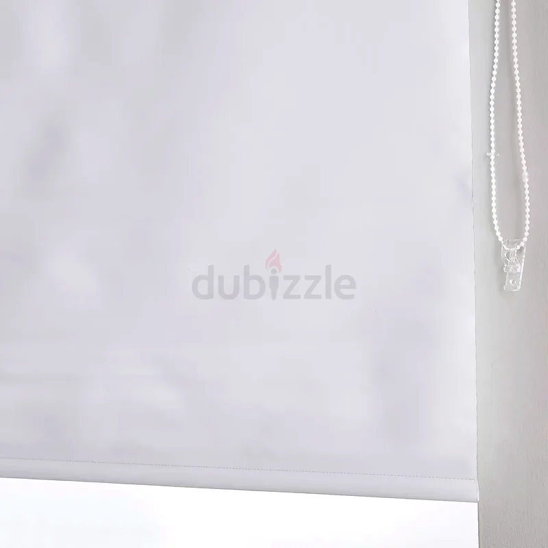 WHITE ROLLER BLIND - 150 W x 240 L (HOME CENTRE BRAND) BLACKOUT TYPE63189620429442111