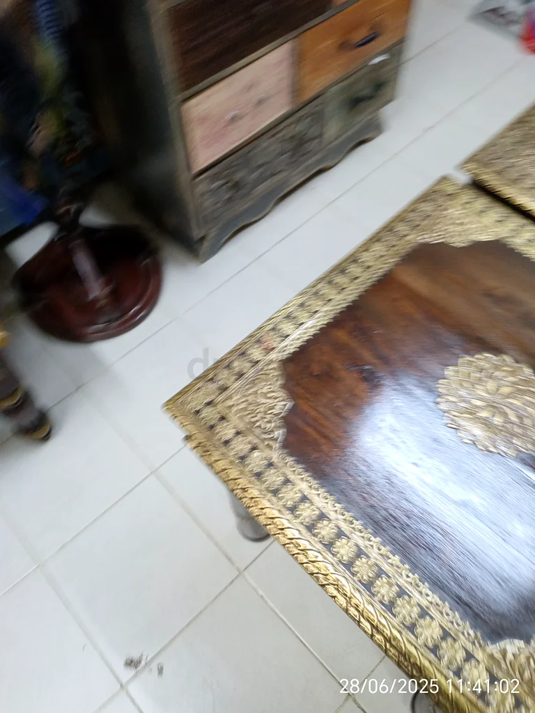 Solid wood Antique side Tables 2pcs63211420539394113