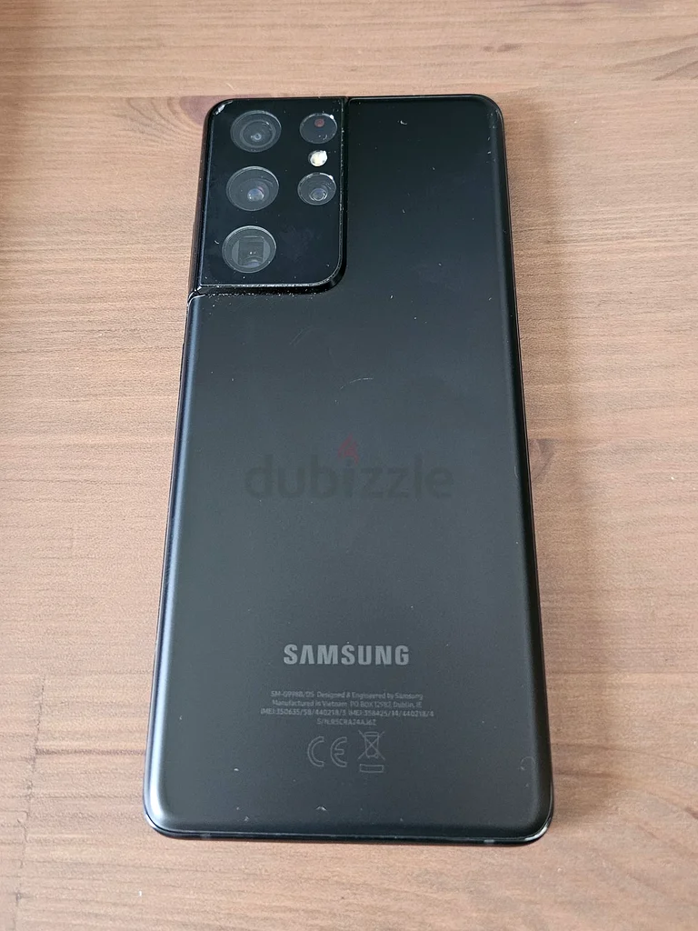 سامسونج جالكسي S21 ألترا 5G - 256 جيجابايت - حالة ممتازة - 960 درهمًا إماراتيًا63179858105602111