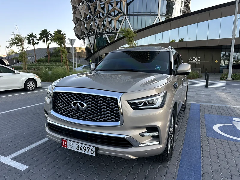 For sale, 2020 Infiniti QX80, agency condition, Gulf version, extremely clean.63173844653698112