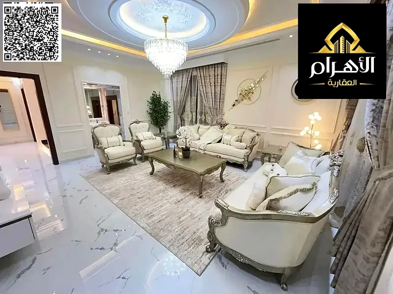 فيلا بتصميم عصري وتشطيب ممتاز للبيع، 6 غرف نوم رئيسية، بسعر يشمل رسوم التسجيل وأجهزة التكييف والأثاث63906645078018114