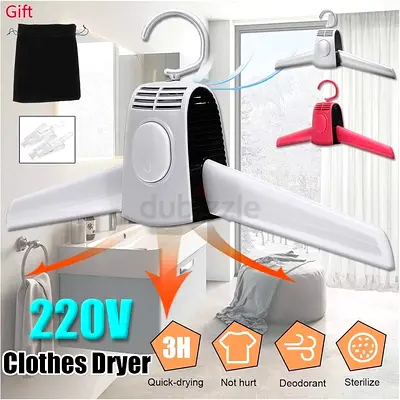 Portable Electric Clothes Dryer Shoes Clothe Rack hangers foldable Travel Available Clothing Shoes H