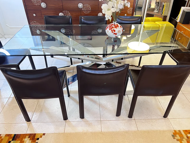 Cattelan Dining Table and Airnova 12 chairs63216829786370114