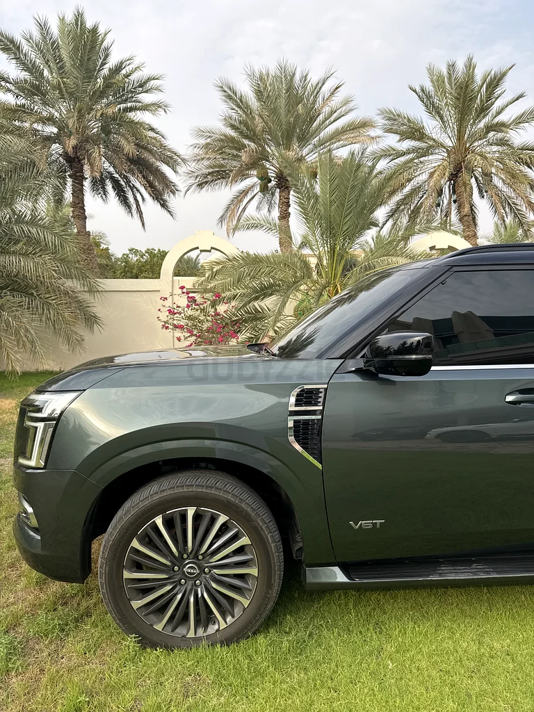 2025 Nissan Patrol Twin Turbo | Full PPF | Green  Red | 20,000 KM | Accident-Free63142586433538114