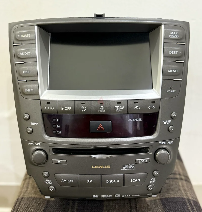 06-08 LEXUS IS250 Navigation Radio AM-FM CD Tuner Head Unit OEM 2006 - 200863259695961987111
