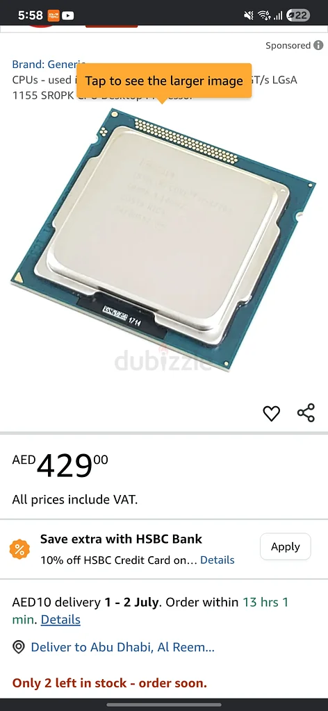 Upgrade Your System with a High-Performance Intel CPU!63257634979458112