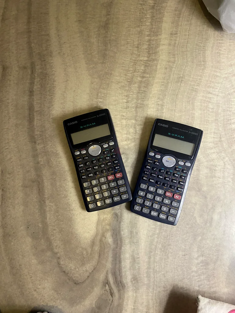 Twin Pack of Casio Scientific Calculators63261817988355111
