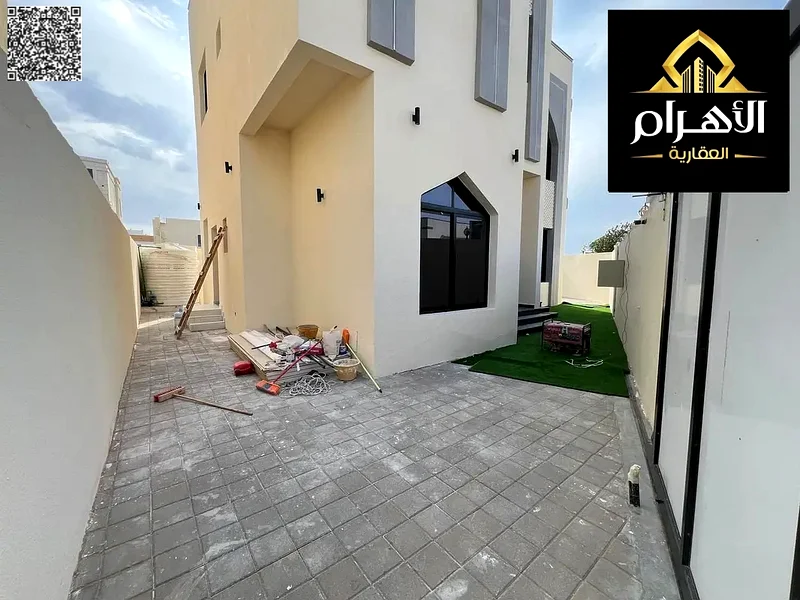 For sale, a corner villa in Ajman, Al Zahya area, two floors and a roof, with personal finishing63252929867522112