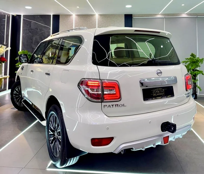 نيسان باترول بلاتينوم V8 رائع || 7 مقاعد || خليجي || الفئة العليا || شاشات || أداء ممتاز63177939274243113