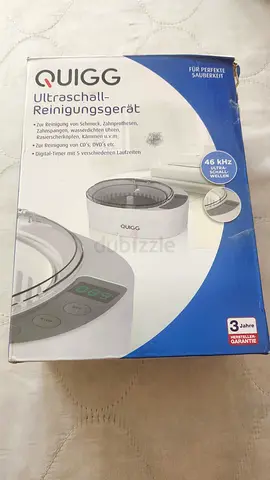 Quigg Ultrasonic Spectacle Cleaner