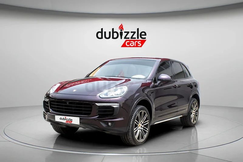 AED 2131/month | 2017 Porsche Cayenne S Platinum | GCC Specs | Ref#33546663156539879169112