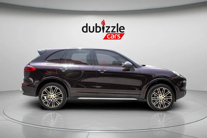 AED 2131/month | 2017 Porsche Cayenne S Platinum | GCC Specs | Ref#33546663156539879169113