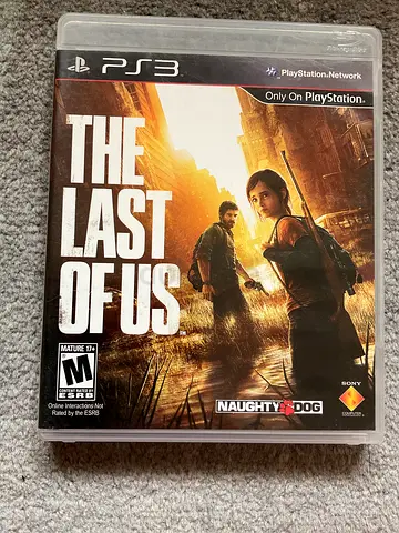 The last of us ps3 cd used flawless